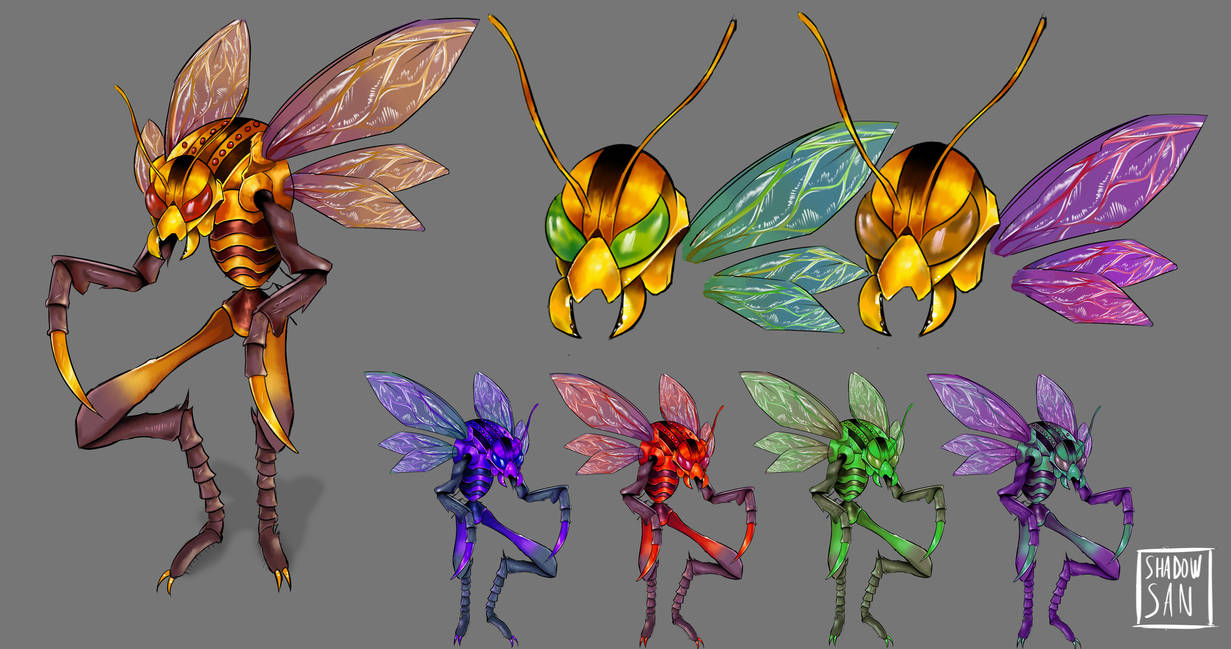 Insect Deviantart Character Design No2 : Insect by ShadowSan571 on DeviantArt