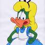 Plucky Duck as Alice