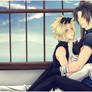 Zack x Cloud: My Chocobo Head