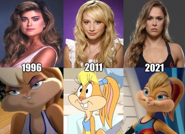 Lolo Rabbit Lola Bunny Evolution (in a human perspective) by Satsujinken2 on DeviantArt