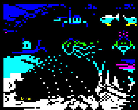 Dive! In teletext