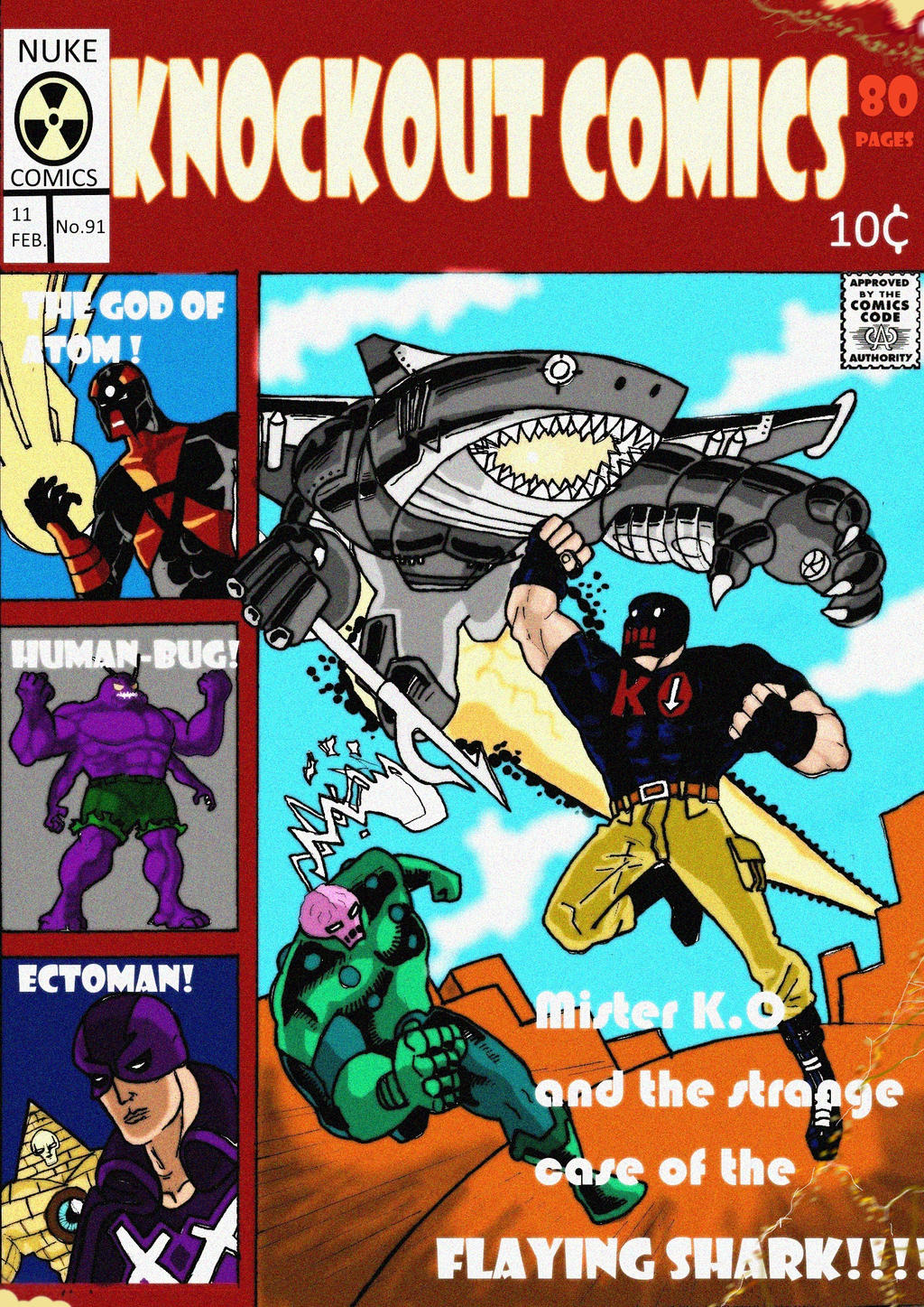 Knockout Rid Comics Knockout Comics Cover by CamposBane on DeviantArt
