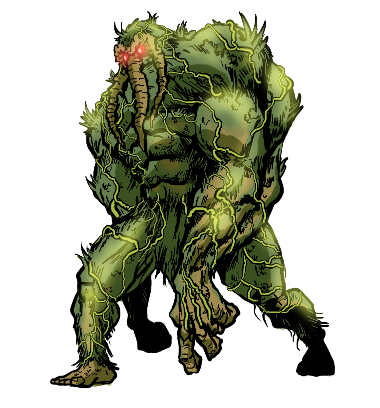 Man-Thing by CamposBane on DeviantArt