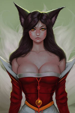 Ahri [League of Legends] by neozumi