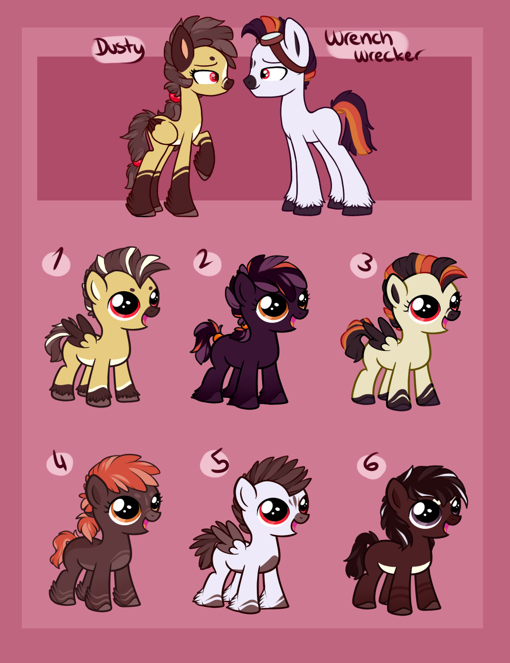 Foal adoptable batch 4 -CLOSED-