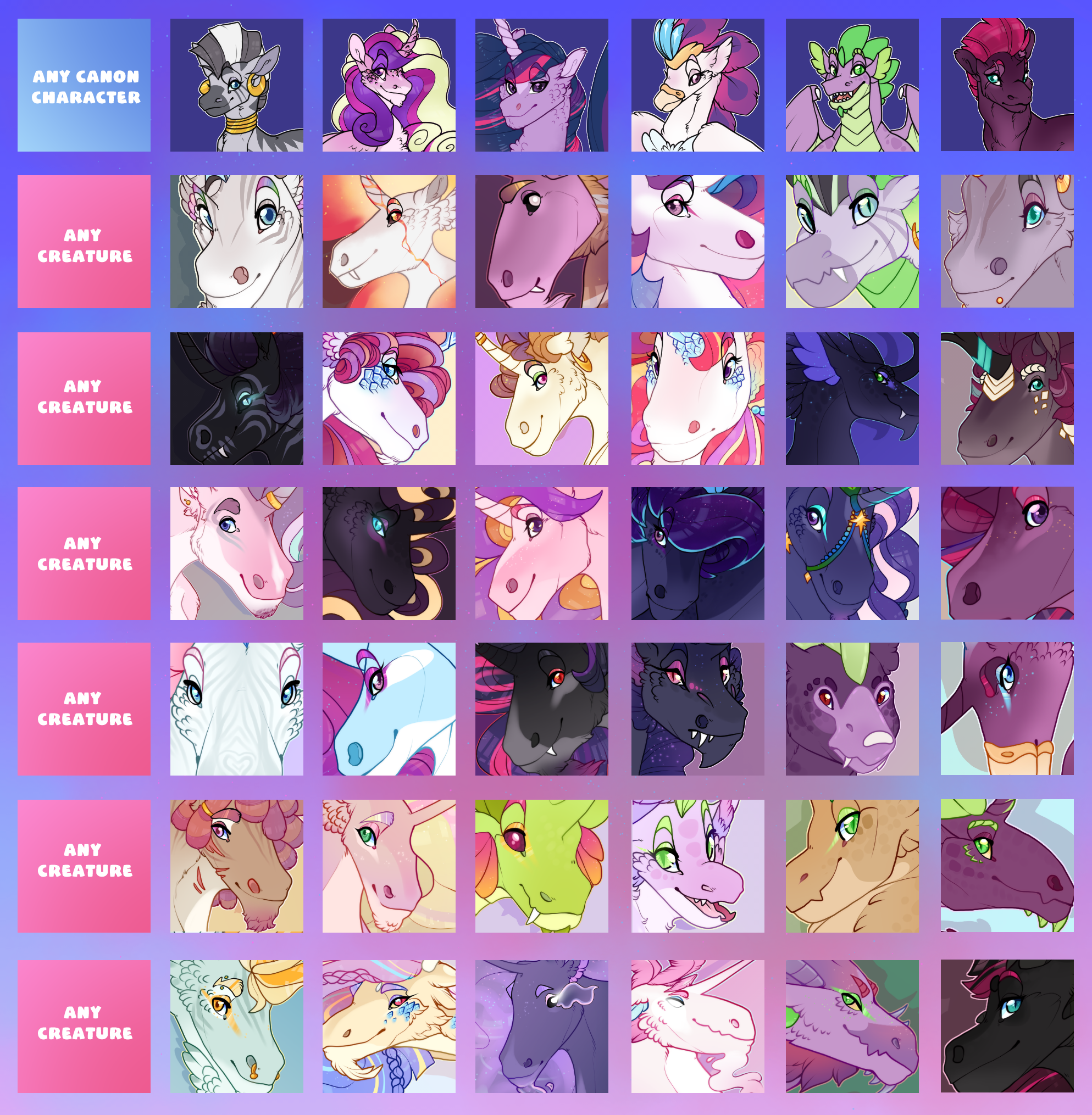 My Little Pony Shipping Grid3 +CLOSED+ by Seffiron on DeviantArt