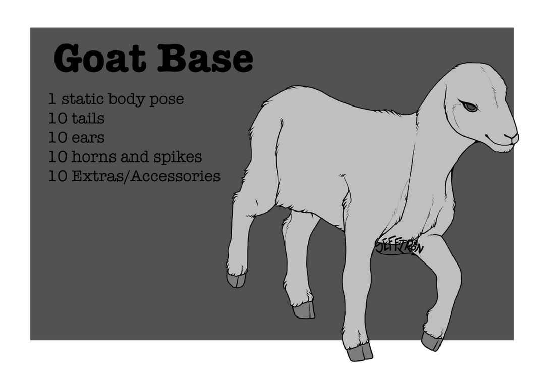 Based Goat Goat Base //Bases of 2022// +P2U+ by Seffiron on DeviantArt