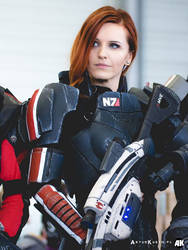 Commander Shepard of Mass Effect / cosplay