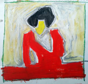 Woman In Red