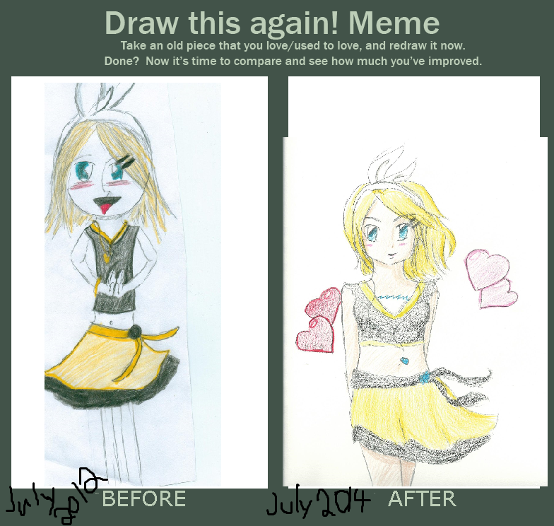 Draw This Again Meme- Rin