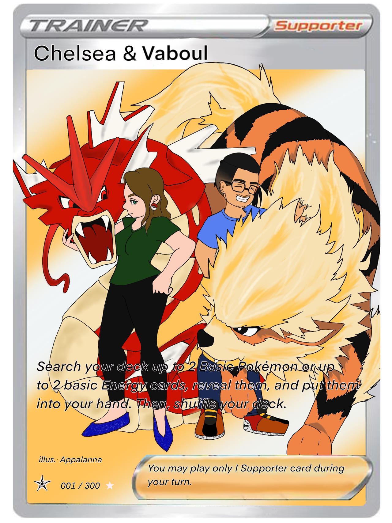 Custom Pokemon Card Fan Art Portrait -Couple by AnnaBanana01Art on DeviantArt Custom Pokemon Card Fan Art Portrait -Couple by AnnaBanana01Art on DeviantArt