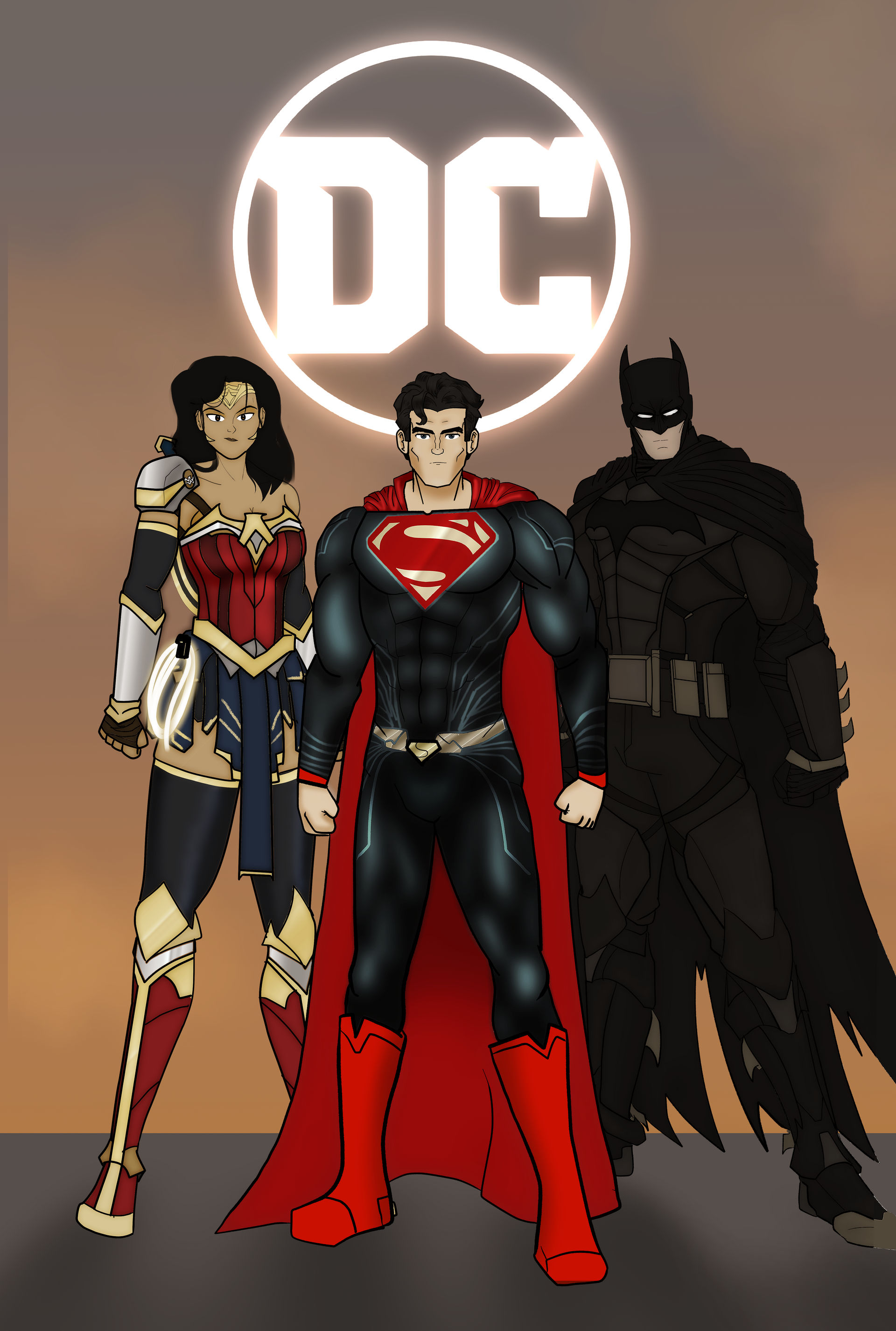 Dc Trinity Character Dc Trinity by Im-Sants on DeviantArt