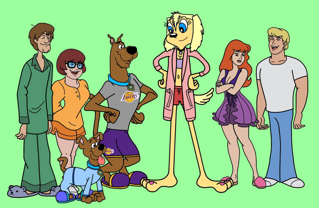 Brandy and Scooby Have a Pajama Party by BrandyAndScooby on DeviantArt