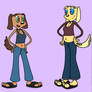 Brandy Harrington and Tiffany Turlington As Adults