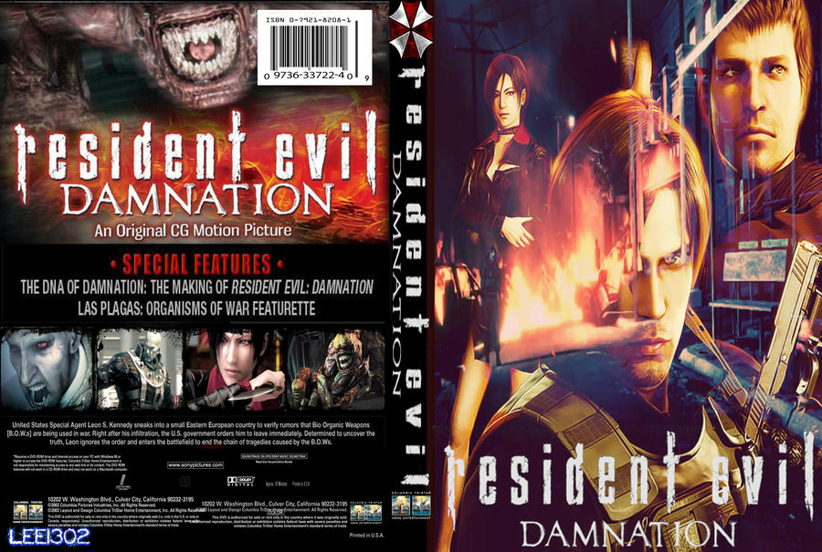 My Resident Evil Damnation Cover Art by lee13022 on DeviantArt.