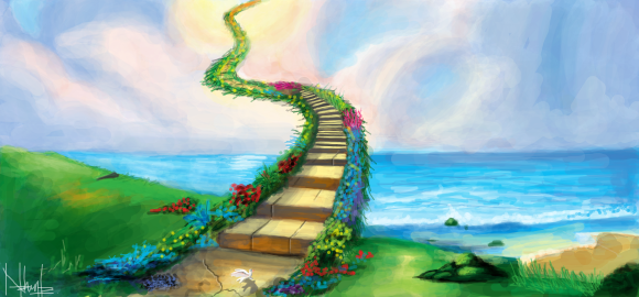 Stairway To Heaven By Nabellamalinka On Deviantart