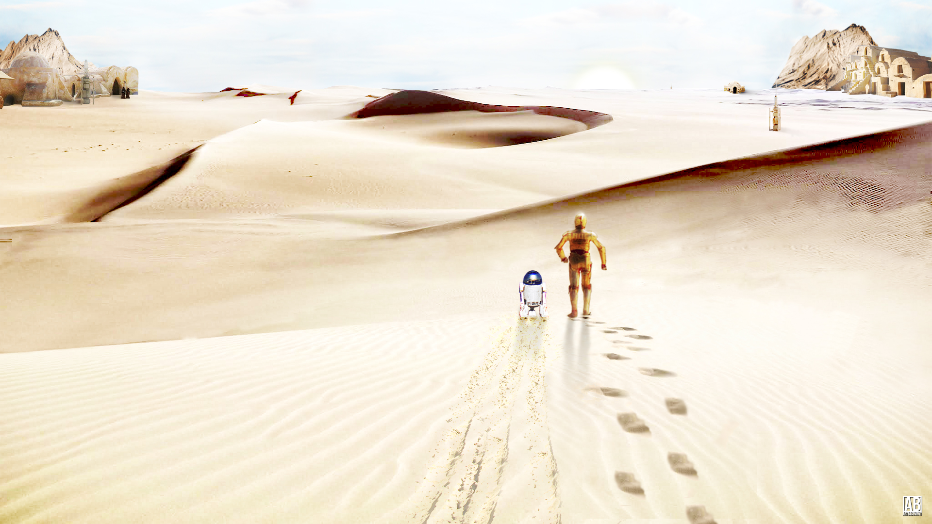 ''Tatooine'' - HDTV Wallpaper