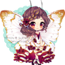 DAY 16 - Franklin Tree+Choco Cosmos+White Morpho