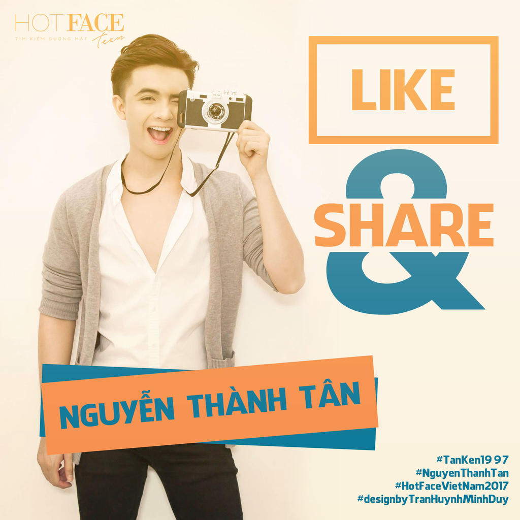 Nguyen Thanh Tan on HOT FACE VN 2017 Competition