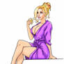 Candi Eating Banana by Fraylim