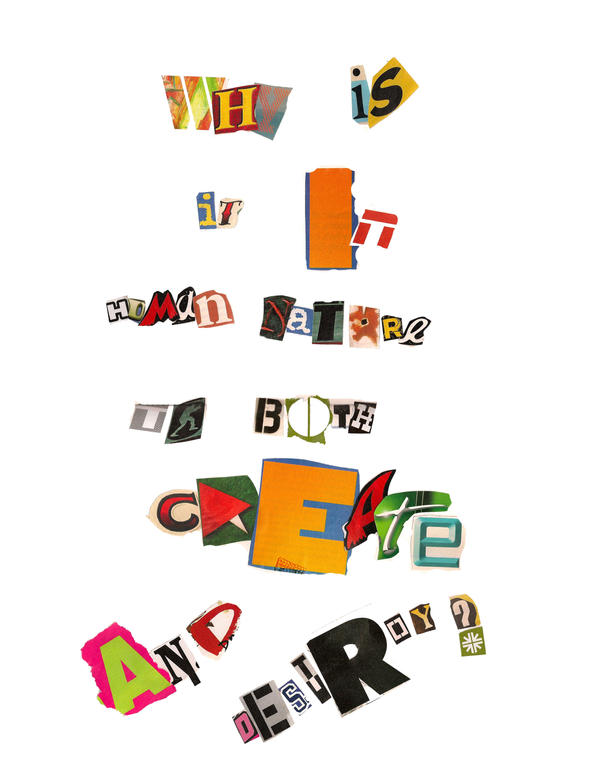 Typographic Collage by eyeamthekiller0 on DeviantArt