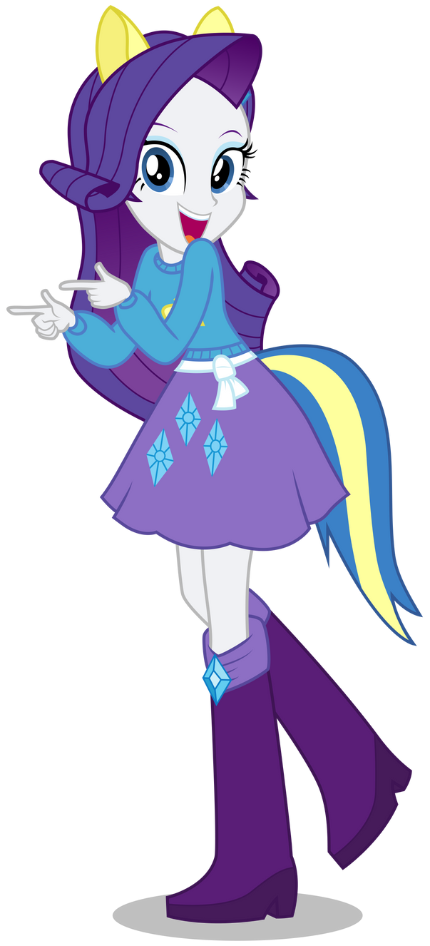 Rarity (Human) - Wondercolts Attire by CaliAzian on DeviantArt