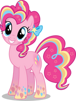 Pinkie Pie - Rainbowfied from Group Shot