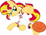 Sunset Shimmer - Ballin' by CaliAzian