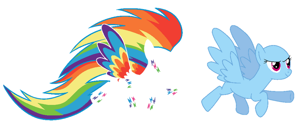 Rainbow Power Baby Dash Base by PainterEde on DeviantArt