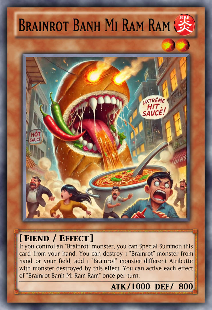 Brainrot Banh Mi Ram Ram by hikari-raito on DeviantArt
