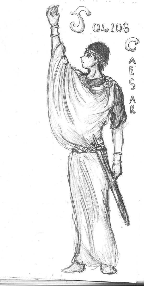 Julius Caesar- pencil shading by lennydoll on DeviantArt