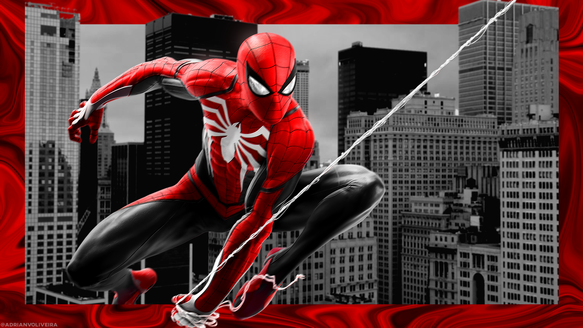 Spiderman | Desktop Wallpaper by Adrian-Vargas on DeviantArt Spiderman | Desktop Wallpaper by Adrian-Vargas on DeviantArt