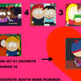 My Top 5 Favorite South Park Pairings