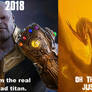 King Ghidorah vs. Thanos: Villains of the Years
