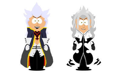 True Forms of Ansem and Xemnas In South Park Style