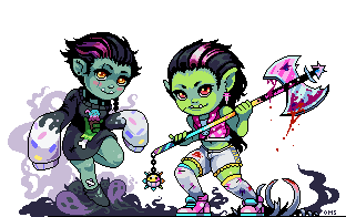 Orc Girls by Oh-My-Stars