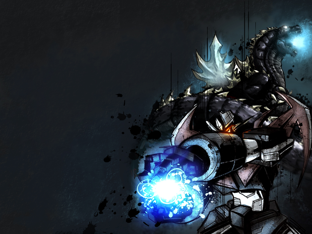 Godzilla Mazinger Z Wallpaper By Notason On Deviantart