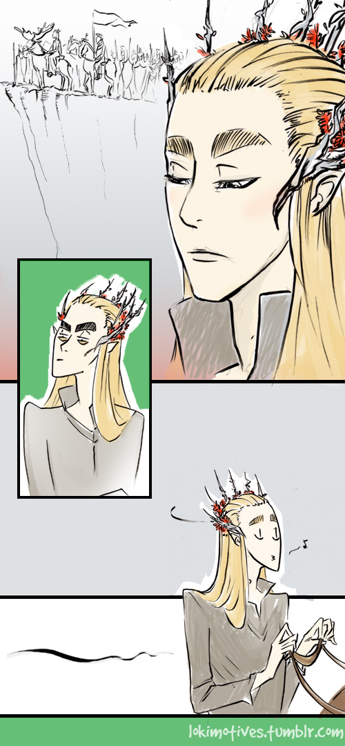 Thranduil the Glorious Snob