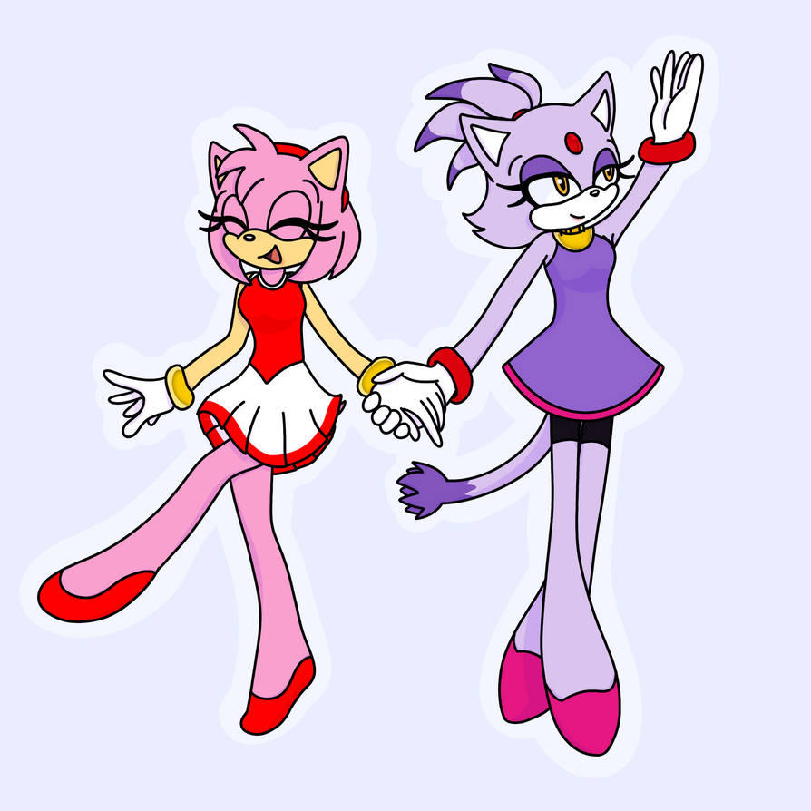 Amy and Blaze dancing REQUESTED by axjensenx05 on DeviantArt