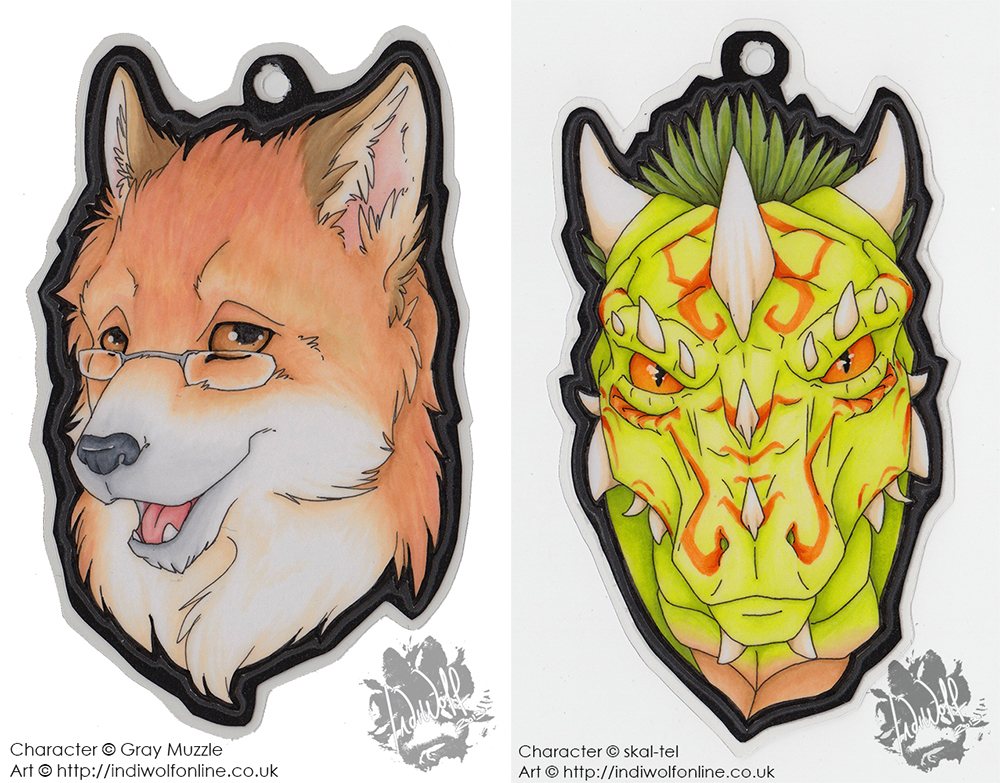 Traditional Headshot Badges