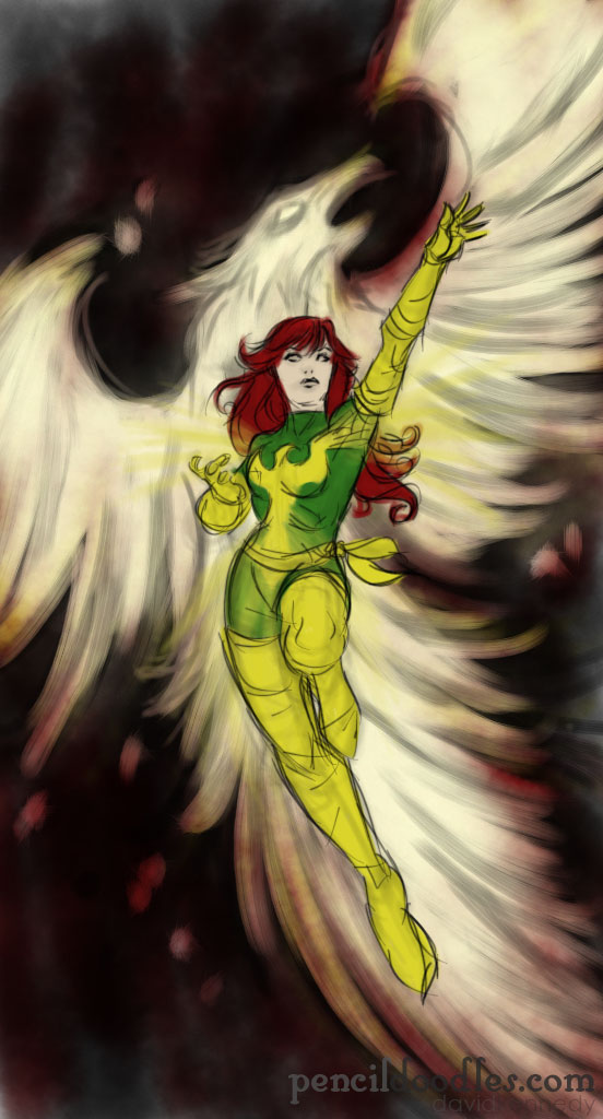 Pencildoodle Flyer Jeangrey Rough 003c