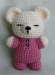 sleepy bear amigurumi by TheArtisansNook