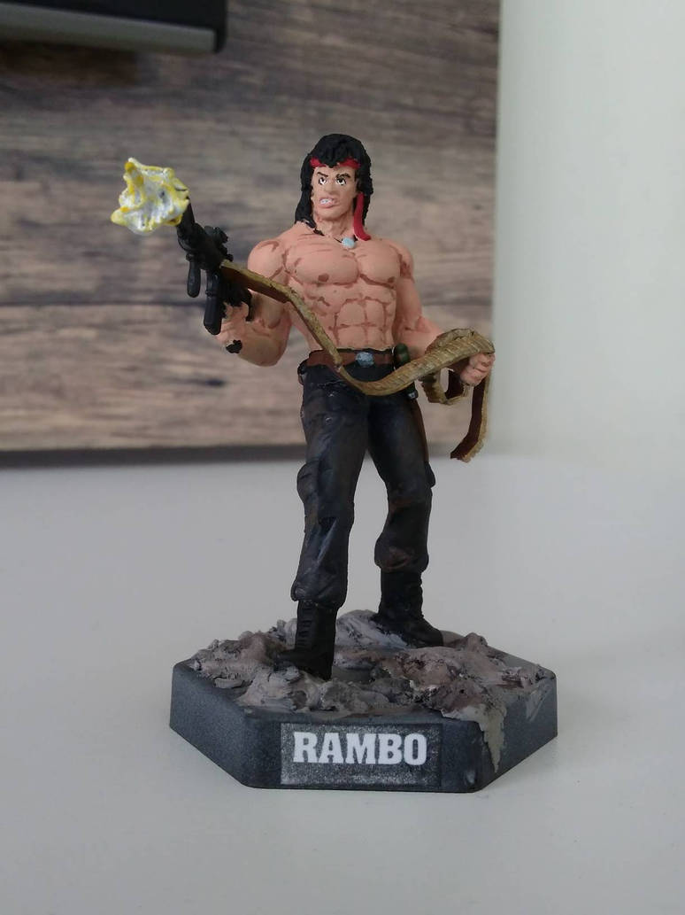 Rambo custom scale 1:21 Eaglemoss by mogadelha on DeviantArt