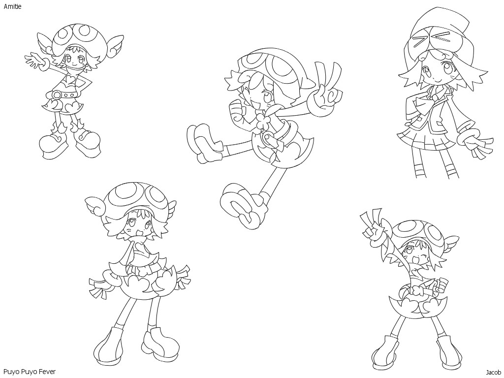 Puyo Puyo sketches