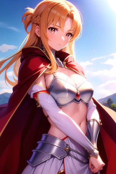 Asuna Yuuki in armor (11)