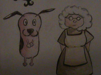 courage and muriel