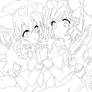 Scarlet Sisters Lineart