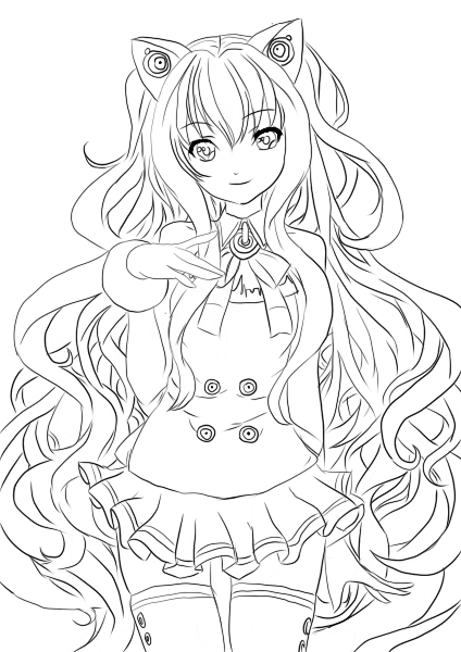 seeU lineart by nanachan1999 on DeviantArt