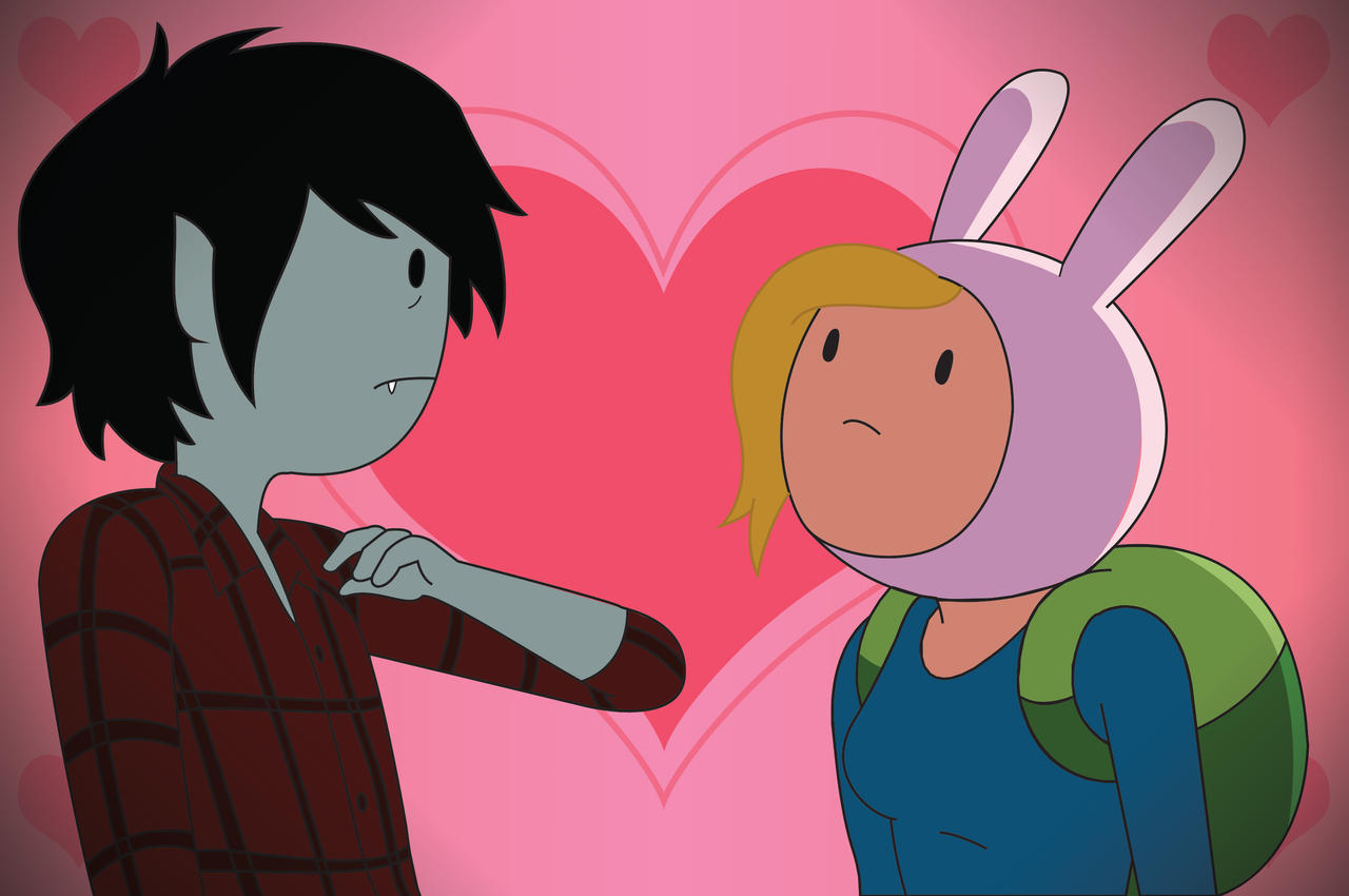 ADVENTURE TIME: Fionna and Marshall lee by DiabolicalPanda267 on DeviantArt