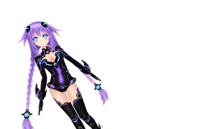 MMD Purple Heart V WIP model -CANCELED-